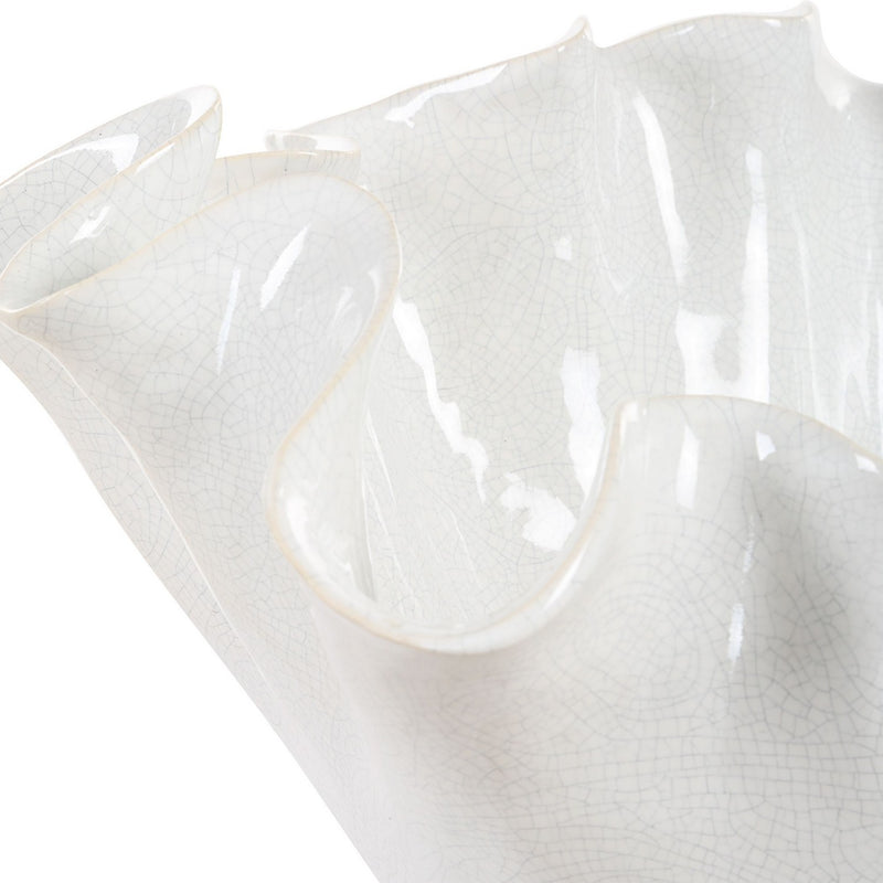 Uttermost 18184 Bowl, White Glaze