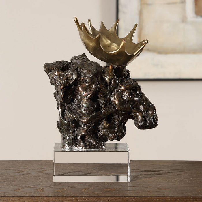 Uttermost 18187 Sculpture, Bronze