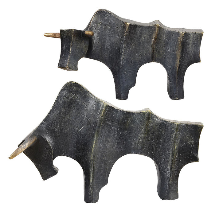 Uttermost 18227 Sculptures Set/2, Dark Bronze