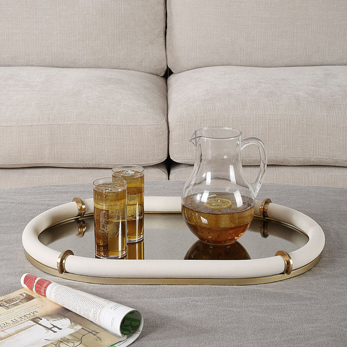 Uttermost 18229 Tray, White