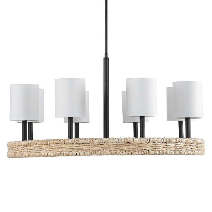 Uttermost 21393 Eight Light Chandelier, Dark Bronze
