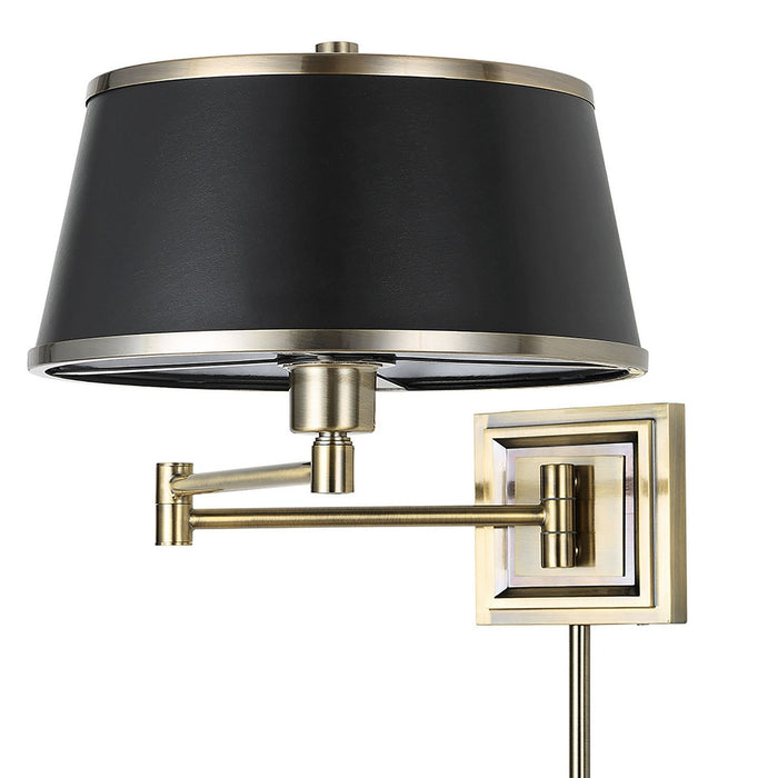 Uttermost 22586 One Light Wall Sconce, Antique Brass