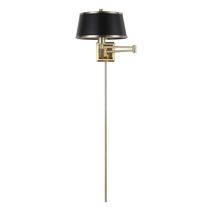 Uttermost 22586 One Light Wall Sconce, Antique Brass
