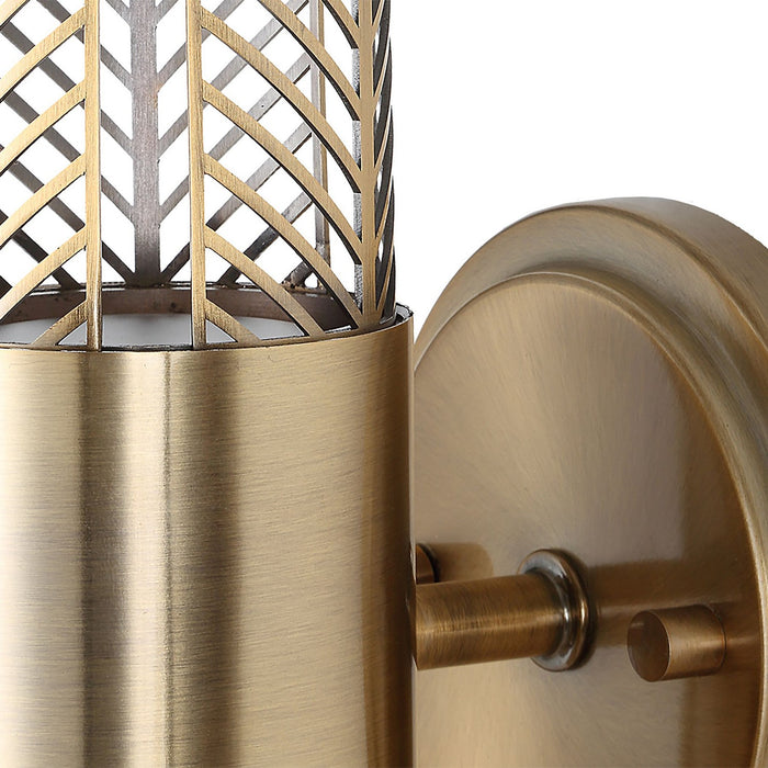 Uttermost 22587 LED Wall Sconce, Oxidized Brass