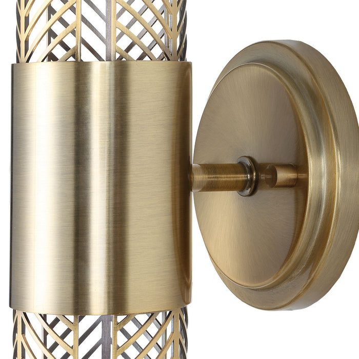 Uttermost 22587 LED Wall Sconce, Oxidized Brass