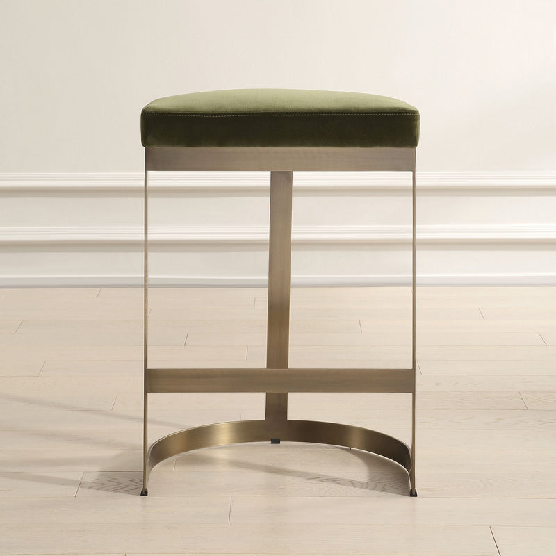 Uttermost 23869 Counter Stool, Forged Iron