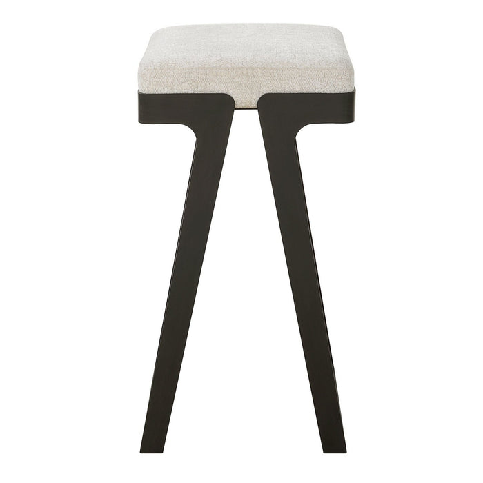 Uttermost 23875 Counter Stool, Aged Black