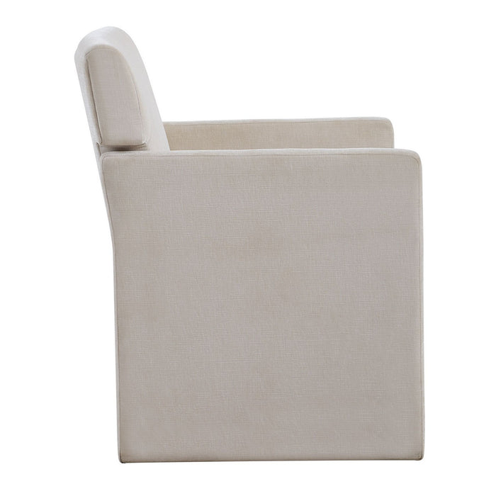Uttermost 23877 Dining Chair, Ivory