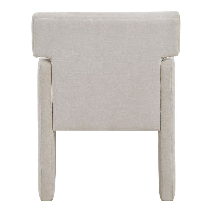 Uttermost 23877 Dining Chair, Ivory