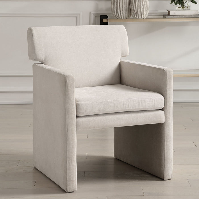 Uttermost 23877 Dining Chair, Ivory