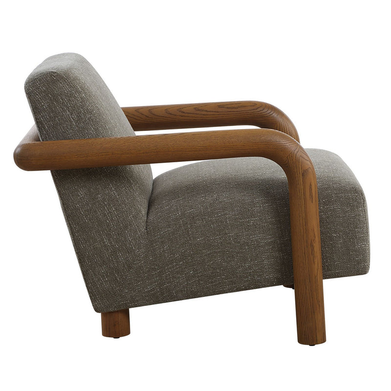 Uttermost 23891 Accent Chair, Natural