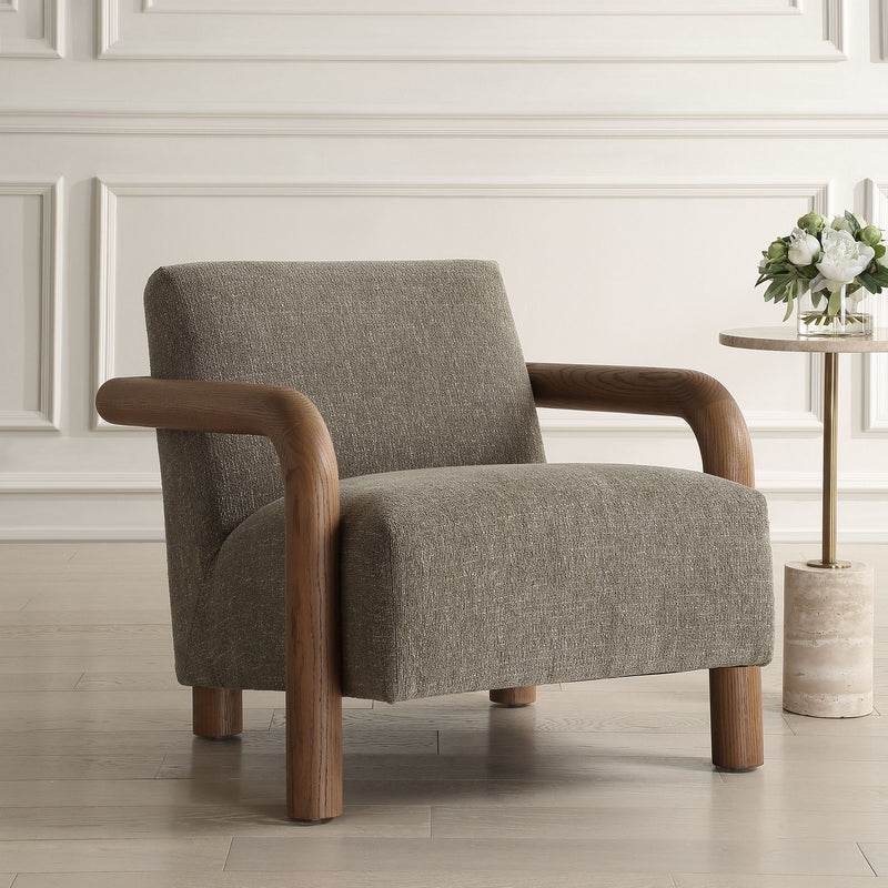 Uttermost 23891 Accent Chair, Natural