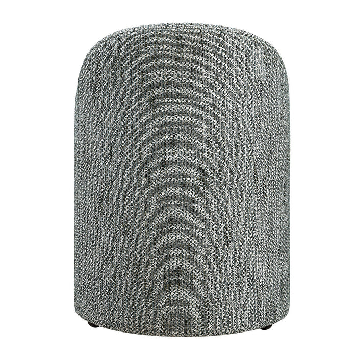 Uttermost 23902 Dining Chair, White And Teal
