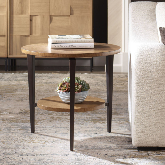 Uttermost 24595 Side Table, Dark Bronze