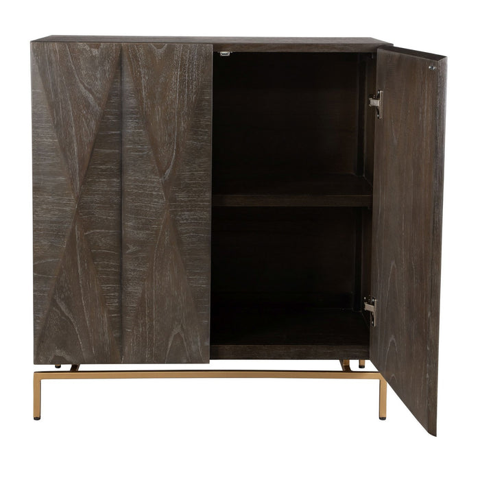 Uttermost 24596 Cabinet, Gold
