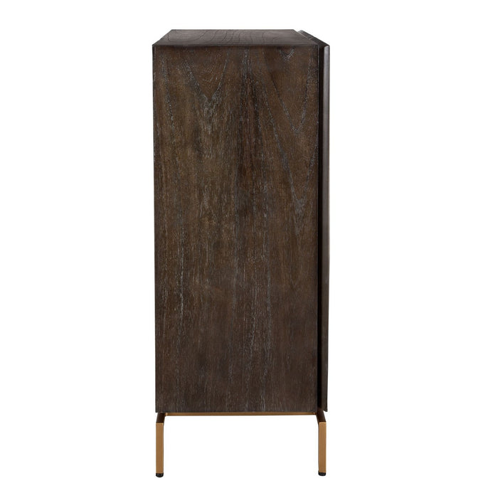 Uttermost 24596 Cabinet, Gold
