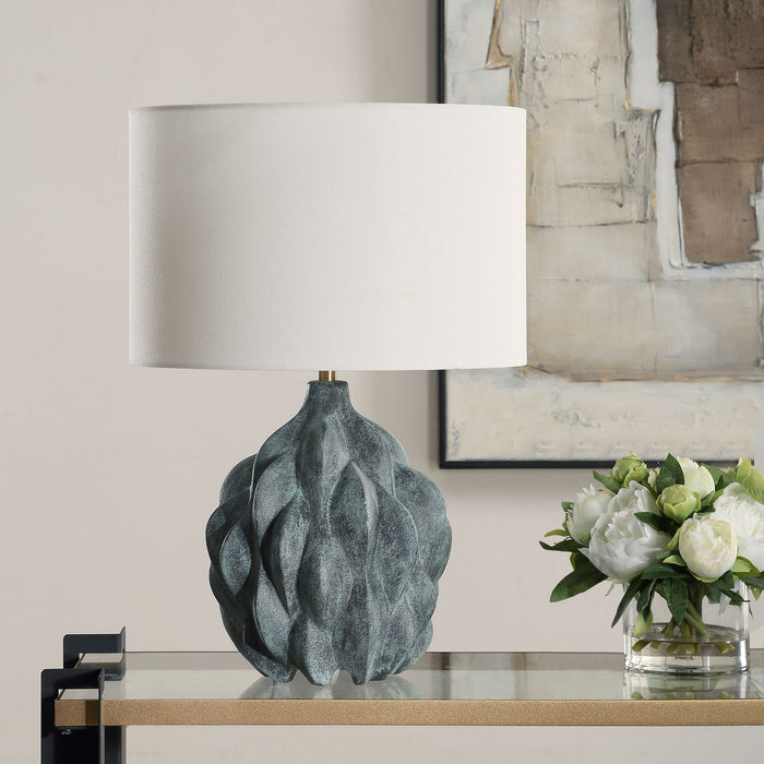 Uttermost 30394-1 One Light Table Lamp, Rustic Bronze