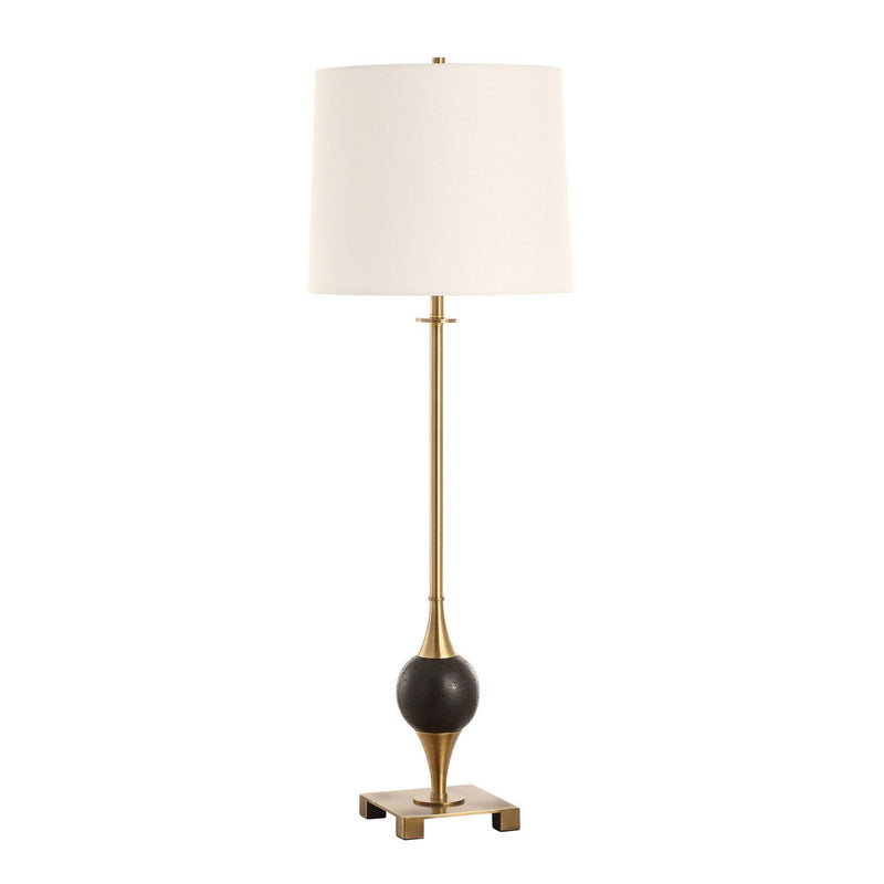 Uttermost 30449-1 One Light Buffet Lamp, Brass