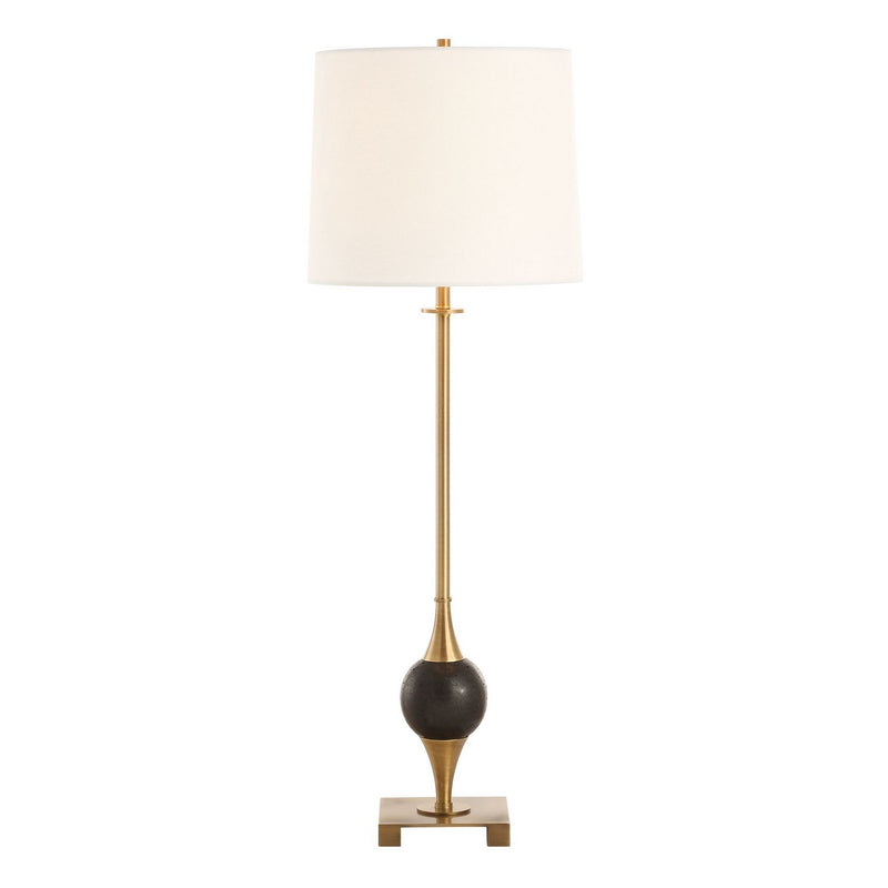 Uttermost 30449-1 One Light Buffet Lamp, Brass