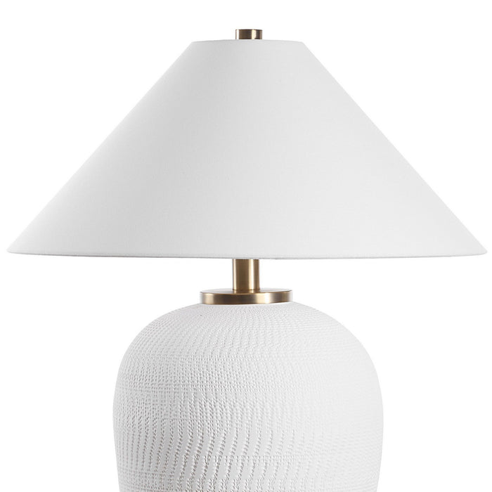 Uttermost 30451 One Light Table Lamp, Warm Bronze