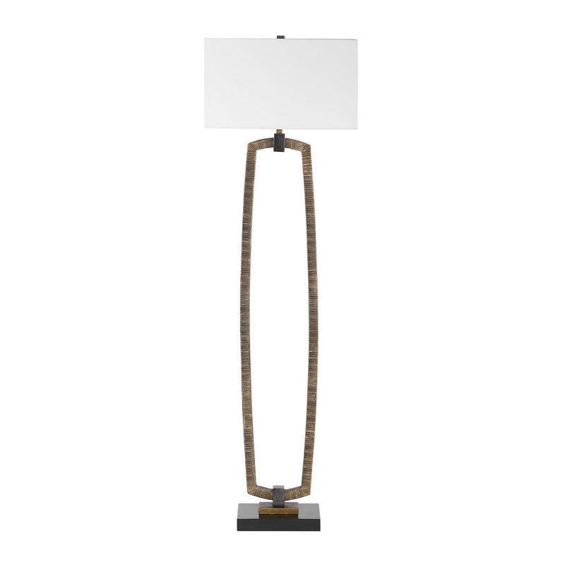 Uttermost 30452 One Light Floor Lamp, Dark Bronze