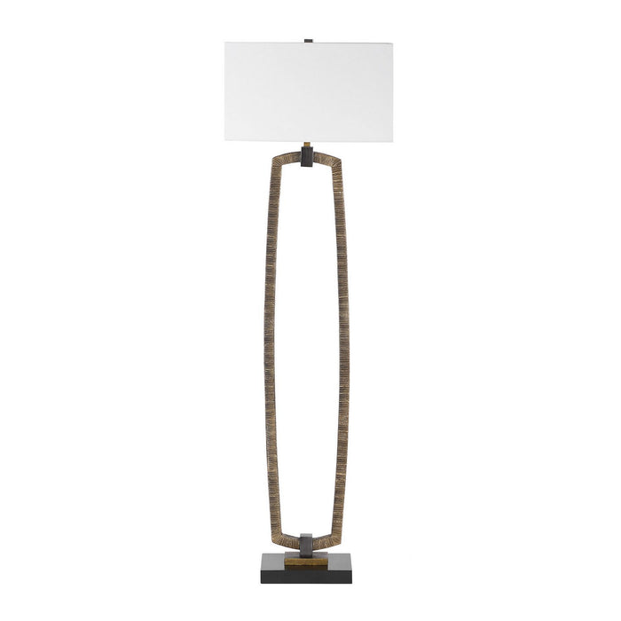 Uttermost 30452 One Light Floor Lamp, Dark Bronze