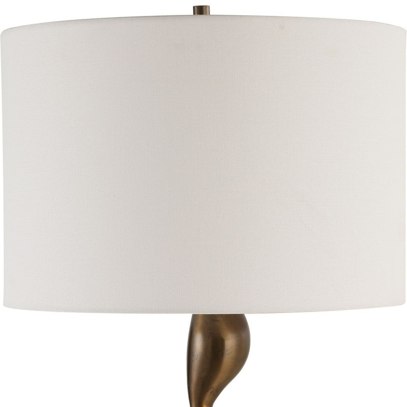 Uttermost 30454-1 One Light Table Lamp, Warm Bronze