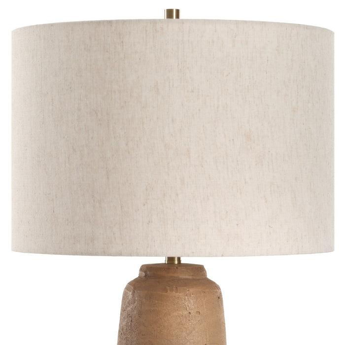Uttermost 30457-1 One Light Table Lamp, Antique Brass