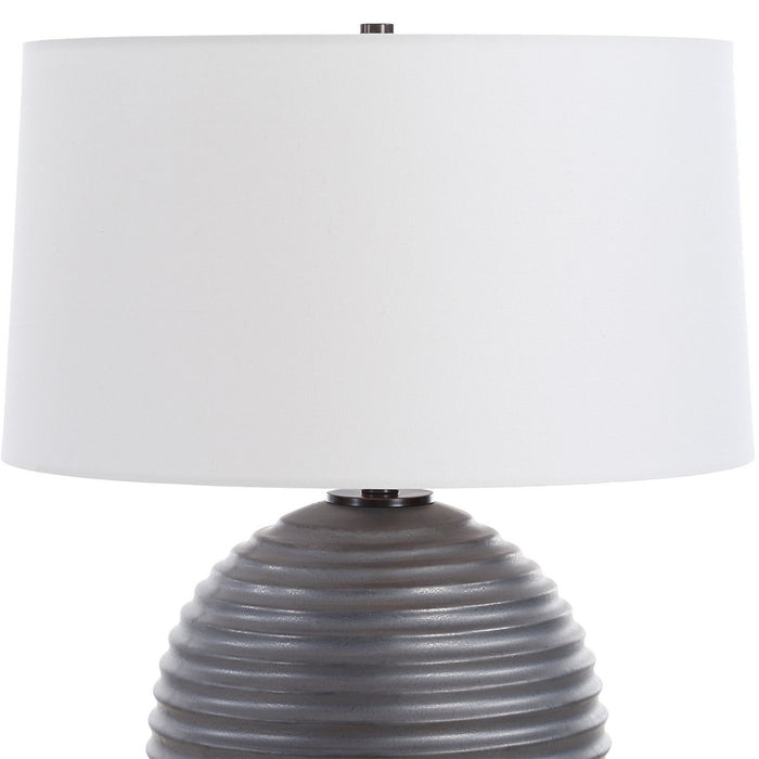 Uttermost 30458-1 One Light Table Lamp, Dark Bronze