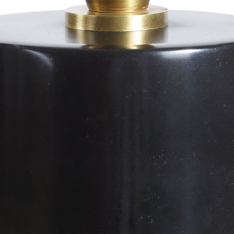 Uttermost 30459-1 One Light Buffet Lamp, Antique Brass