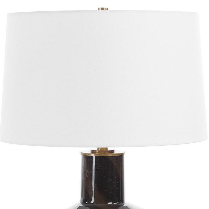 Uttermost 30460 One Light Table Lamp, Brass