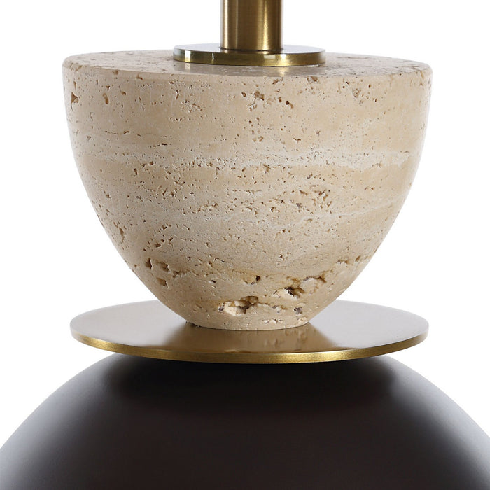 Uttermost 30468-1 One Light Table Lamp, Dark Bronze