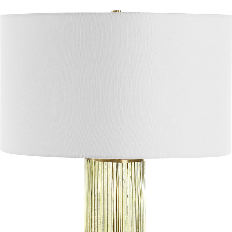 Uttermost 30471 One Light Table Lamp, Brass