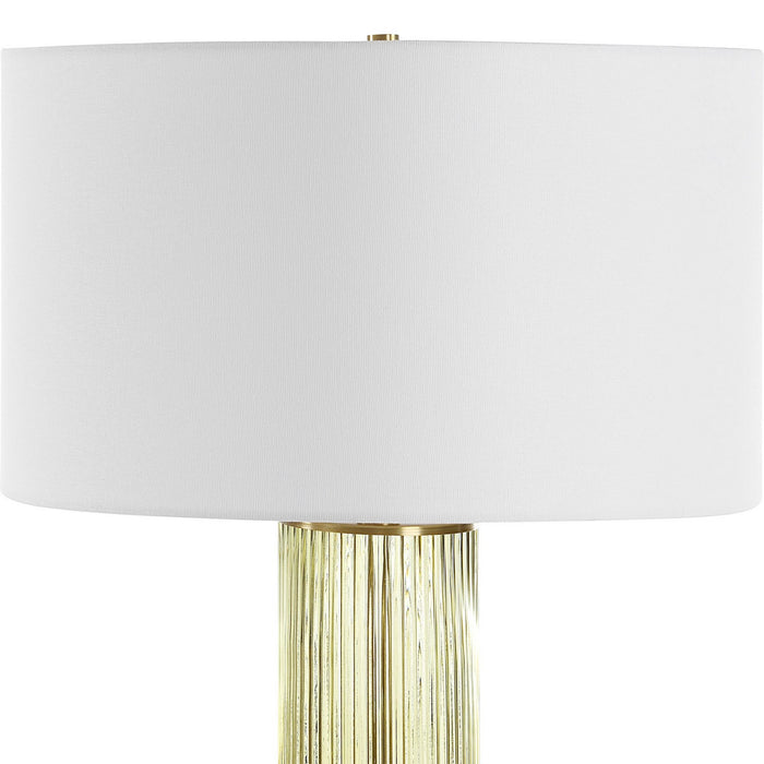 Uttermost 30471 One Light Table Lamp, Brass