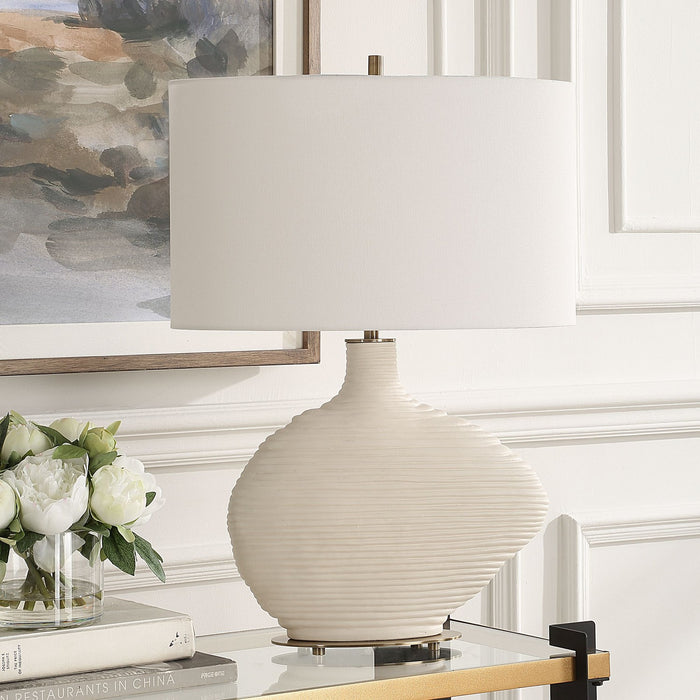 Uttermost 30473-1 One Light Table Lamp, Warm White