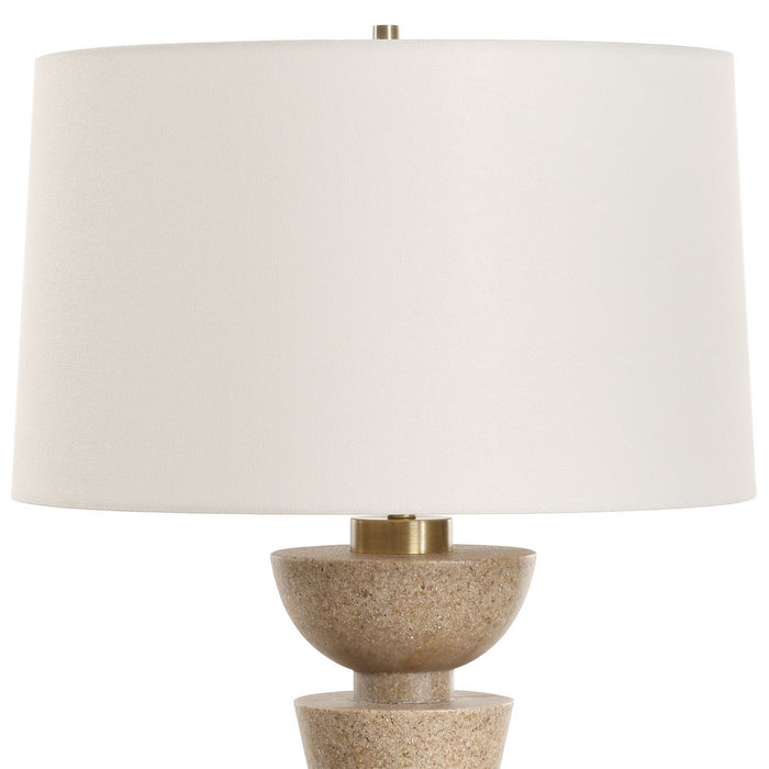 Uttermost 30475 One Light Table Lamp, Brass