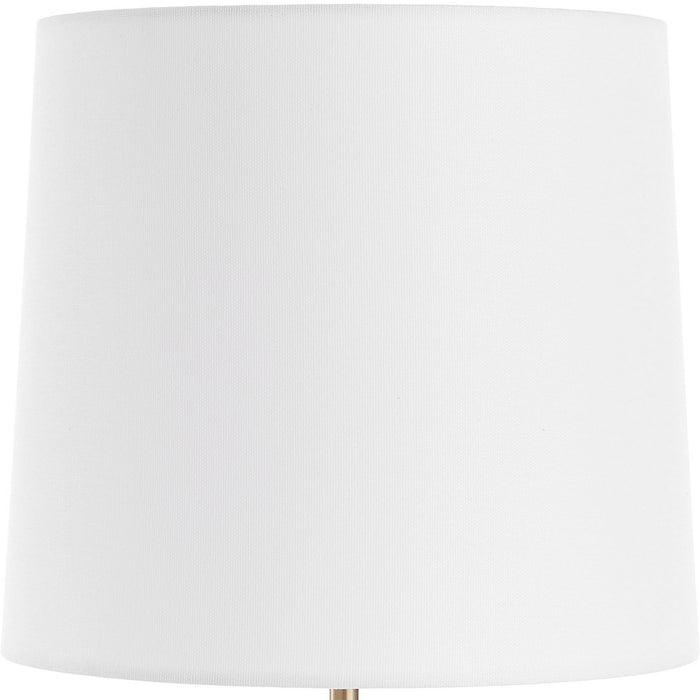 Uttermost 30480-1 One Light Buffet Lamp, Antique Brass