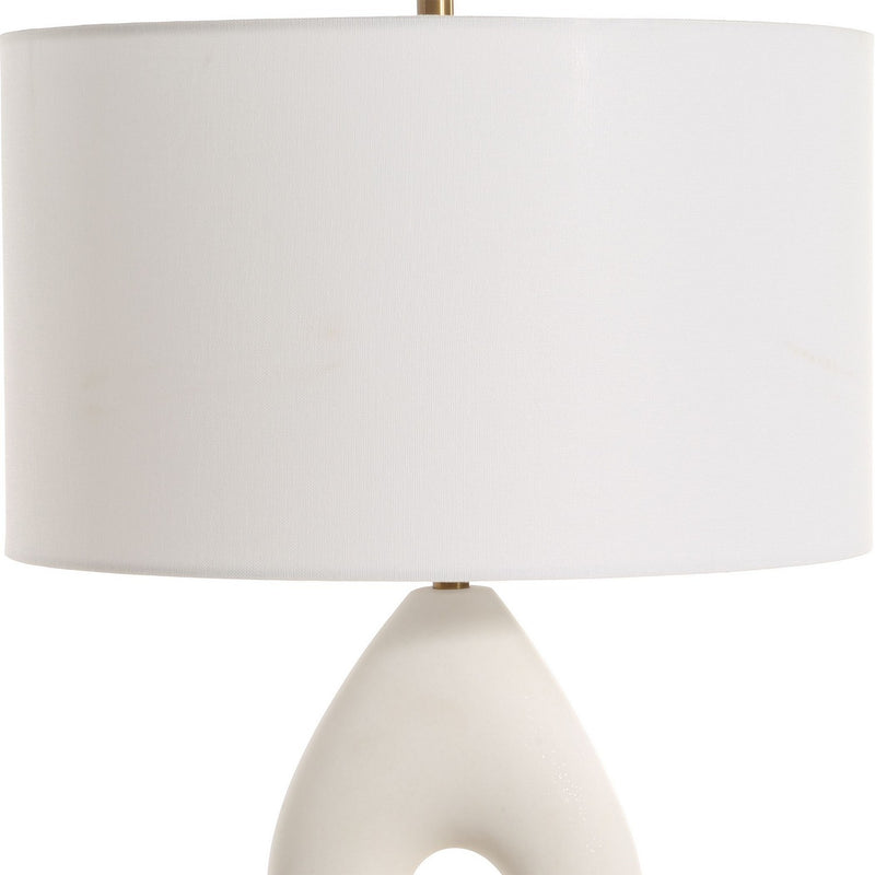 Uttermost 30483 One Light Table Lamp, Antique Brass