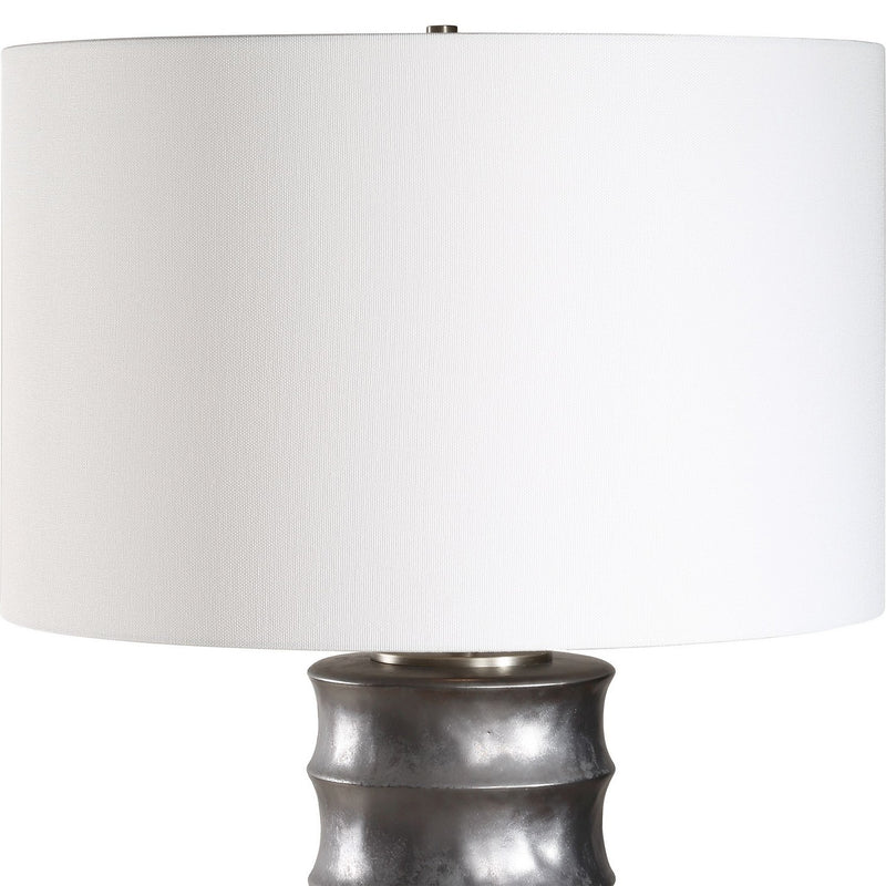 Uttermost 30488-1 One Light Table Lamp, Dark Bronze