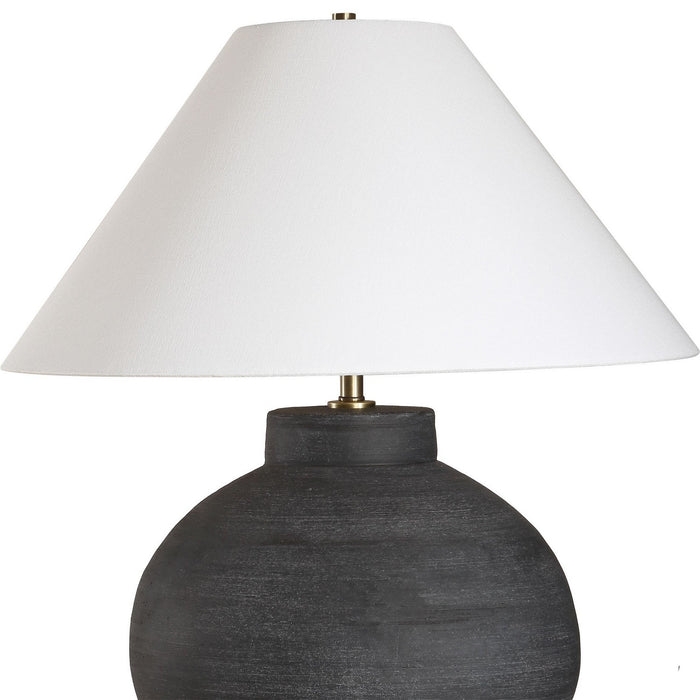 Uttermost 30491 One Light Table Lamp, Brass