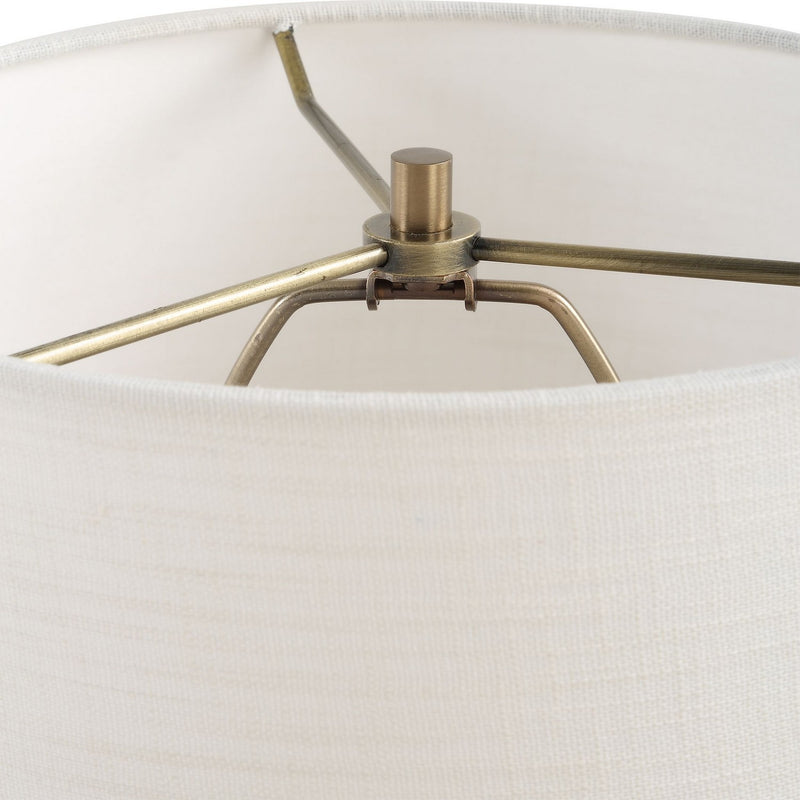 Uttermost 30500-1 One Light Buffet Lamp, Brass