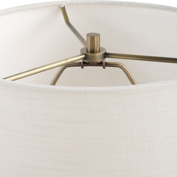 Uttermost 30500-1 One Light Buffet Lamp, Brass