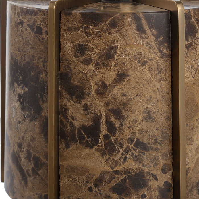 Uttermost 30500-1 One Light Buffet Lamp, Brass