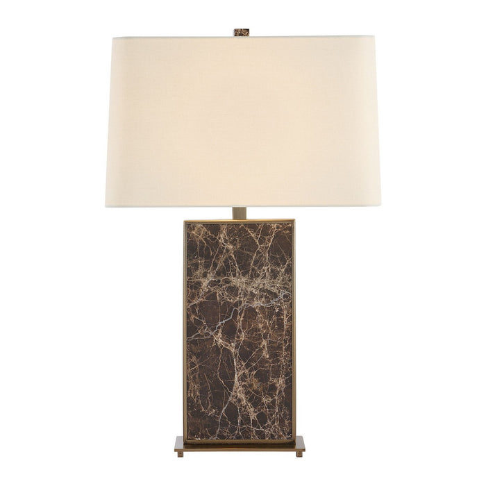 Uttermost 30501-1 One Light Table Lamp, Brass