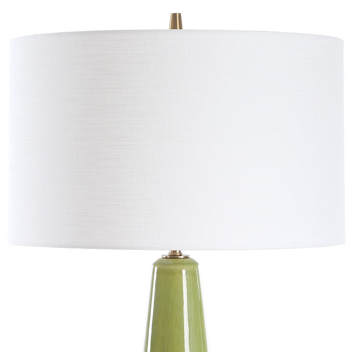 Uttermost 30502 One Light Table Lamp, Antique Brass