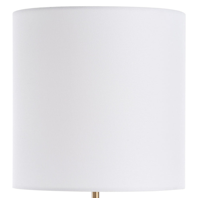 Uttermost 30504-1 One Light Buffet Lamp, Antique Brass