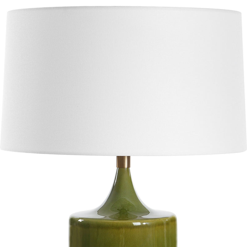 Uttermost 30510-1 One Light Table Lamp, Brass