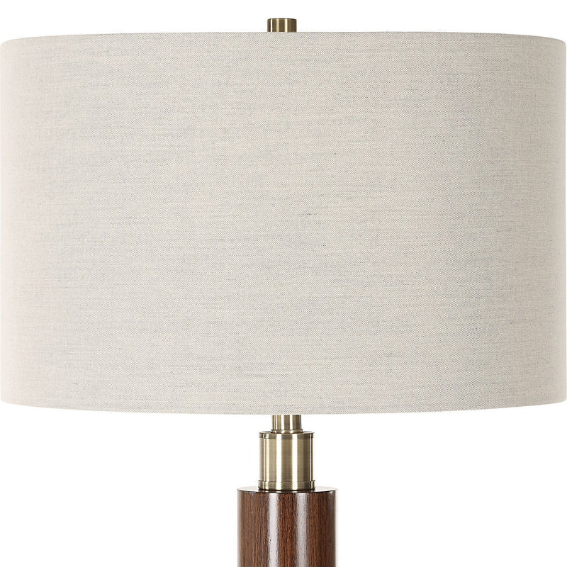 Uttermost 30516-1 One Light Floor Lamp, Brass