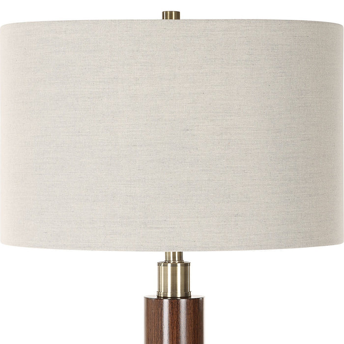 Uttermost 30516-1 One Light Floor Lamp, Brass