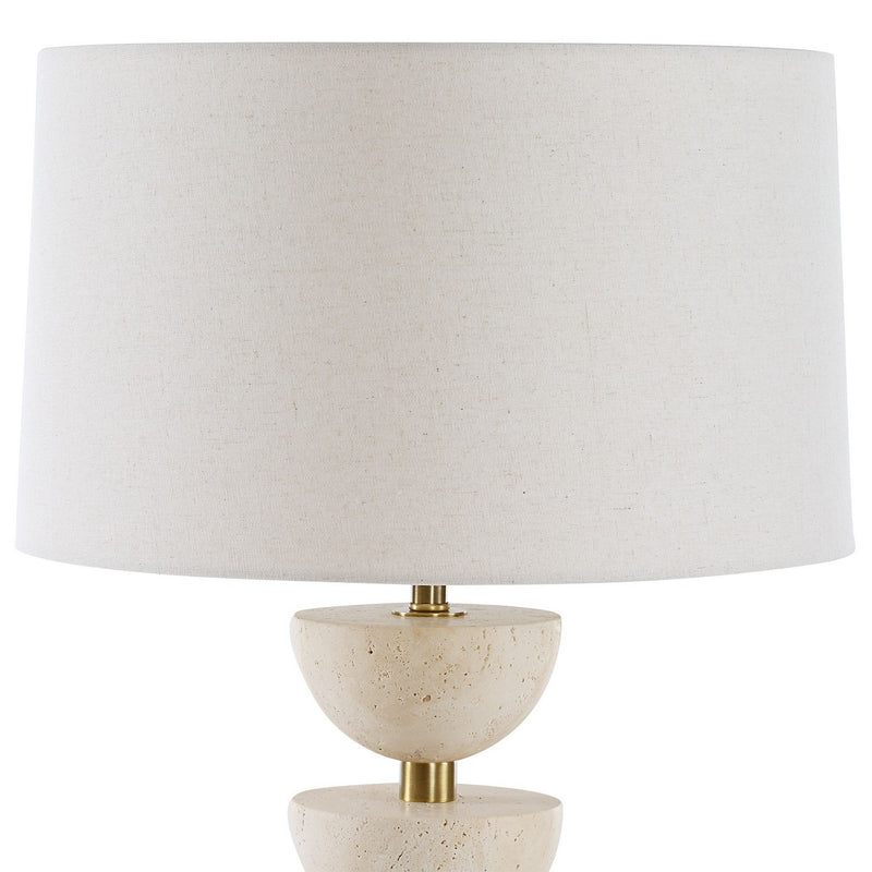 Uttermost 30517 One Light Table Lamp, Antique Brass